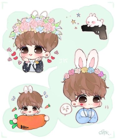 Чиби БТС Чимин