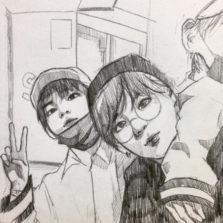 Чиби БТС айдол