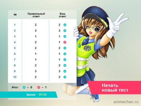 Правила дорожного движения аниме