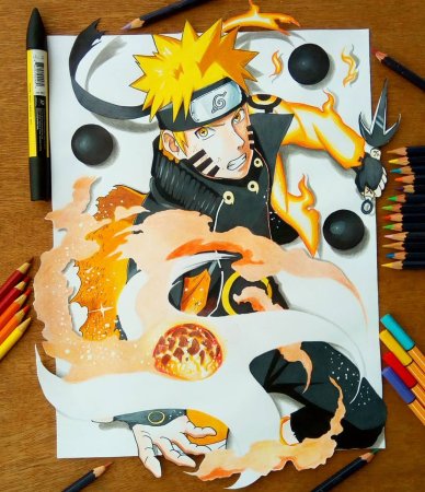 Торт аниме Наруто