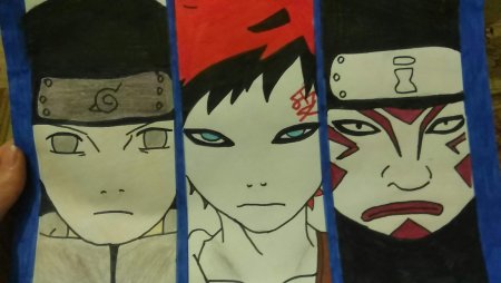 Наруто для срисовки