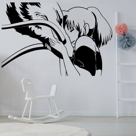 Наклейки на стену аниме