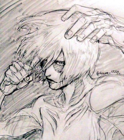 Титаны карандашом