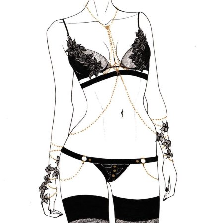 Эскизы белья