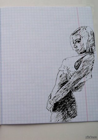 Красивые зарисовки в тетради