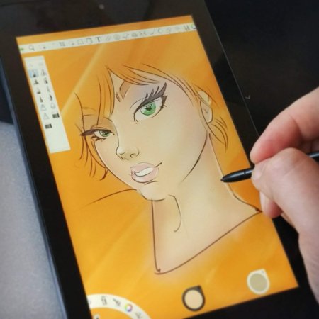 Цифровые рисунки аниме