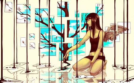 Арты позы девушек