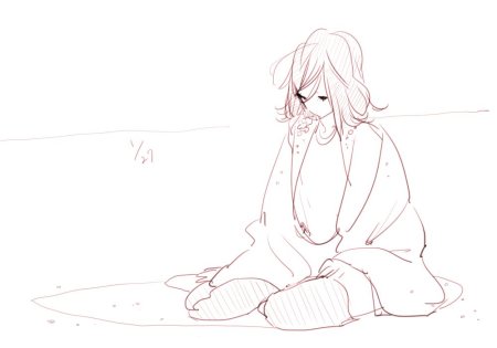 Грустные позы для рисования