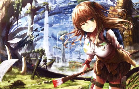 Аниме арт девушка