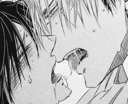 Аниме поцелуй Манга