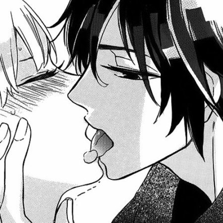 Французский поцелуй аниме