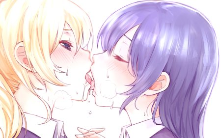 Yuri Kiss saliva