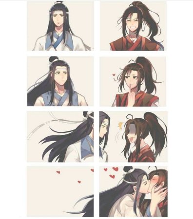 Магистр дьявольского культа Лань Чжань и Вэй ин