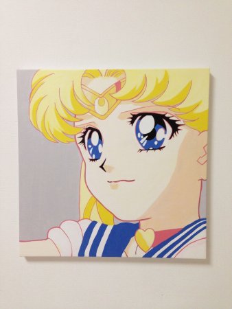 Аниме на холсте