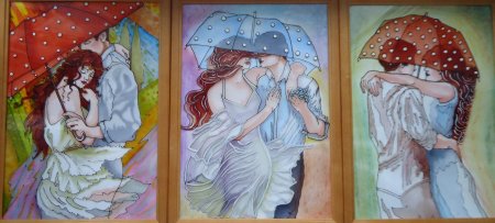 Яой рисунки на бумаге