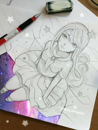 Аниме красками