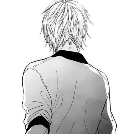 Аниме со спины