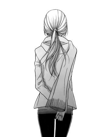 Аниме чёрно белое