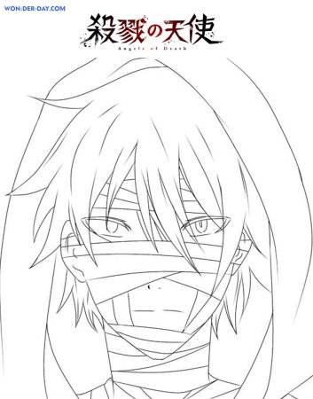 Зак ангел кровопролития для срисовки