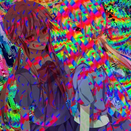 Glitchcore аниме