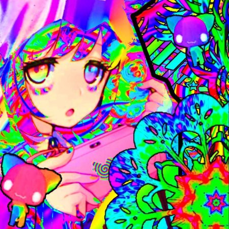 Glitchcore аниме