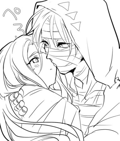 Зак и Рейчел раскраска