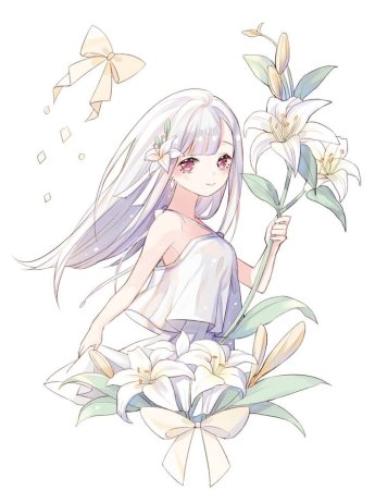 Аниме цветы