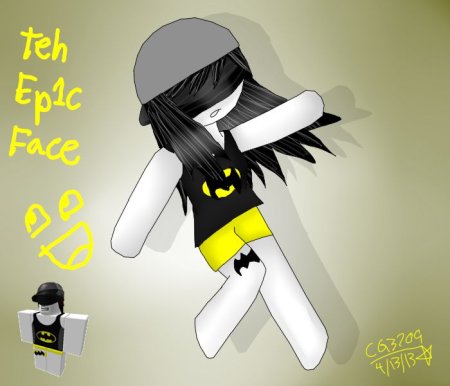 Арт РОБЛОКС девочки