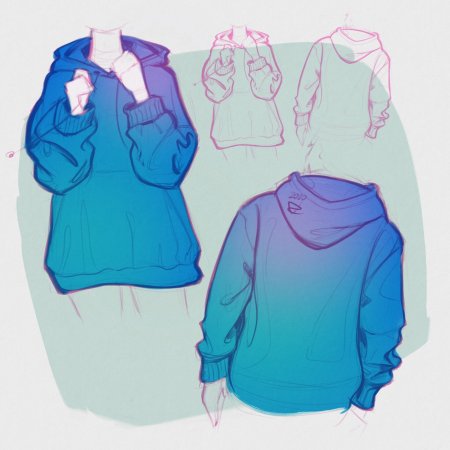 Толстовка референс