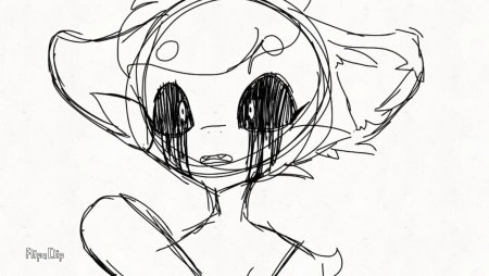 Аниме Пигги раскраска