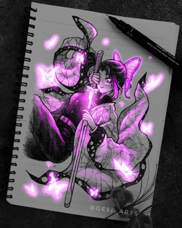 Светящиеся скетчи