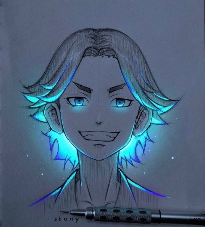 Профессиональные рисунки аниме