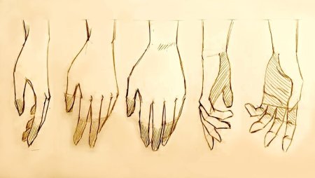 Руки для рисования