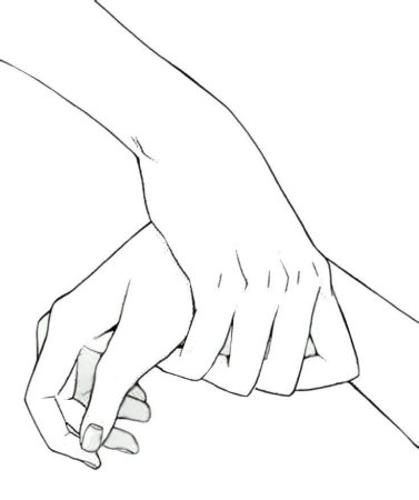 Держаться за руки рисунок