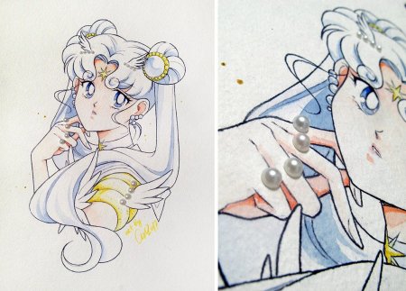 Сейлормун рисовать