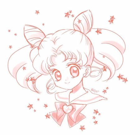 Сейлор Чиби Мун Кристалл лицо