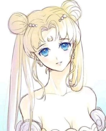 Рисунки аниме Сейлор Мун