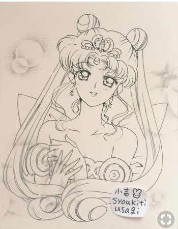 Сейлормун принцесса Серенити тату