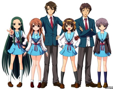 Аниме школьники