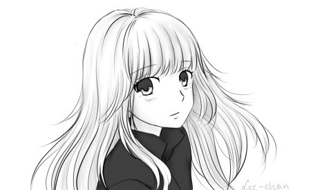 Аниме для срисовки