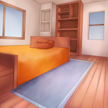 Комната в мультяшном стиле