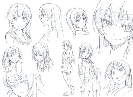 Аниме в разных ракурсах