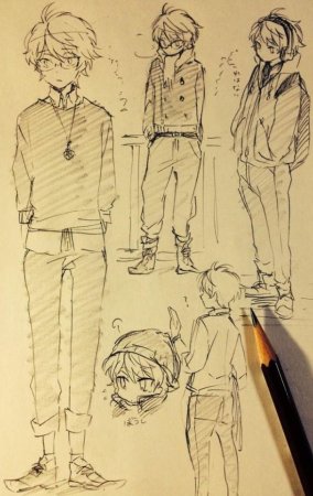 Наброски персонажей