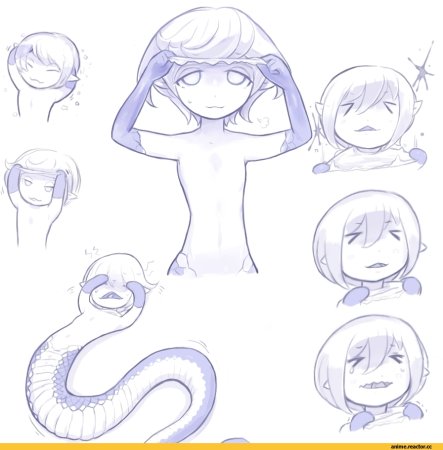 Ламия аниме анатомия