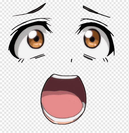 Ахегао face глаза
