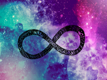 Скейт бесконечность Ланга арт