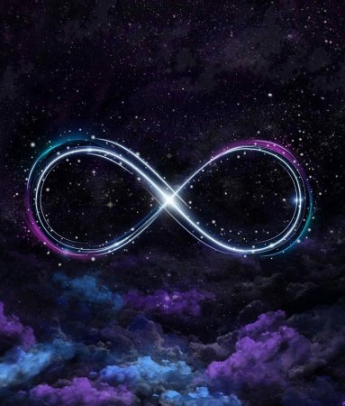 Знак бесконечности космос