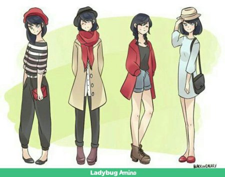 Одежда Маринетт Дюпен Чен