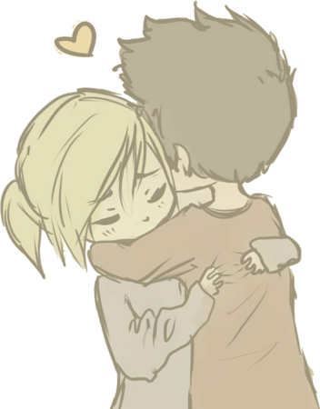 Аниме обнимашки