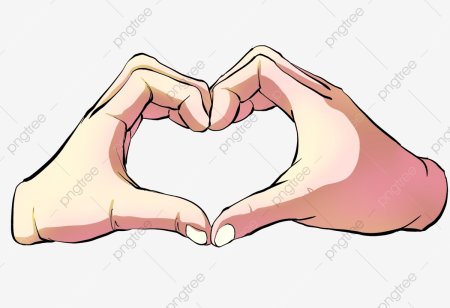 Девочка с сердечком рисунок